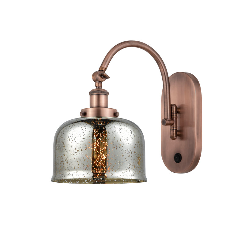 Innovations 918-1W-AC-G78-LED LED Wall Sconce, Antique Copper