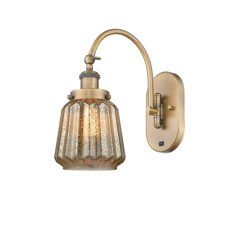 Innovations 918-1W-BB-G146-LED LED Wall Sconce, Brushed Brass