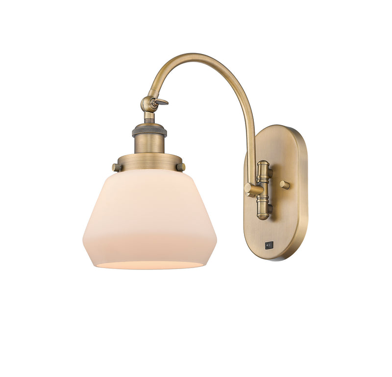 Innovations 918-1W-BB-G171 One Light Wall Sconce, Brushed Brass