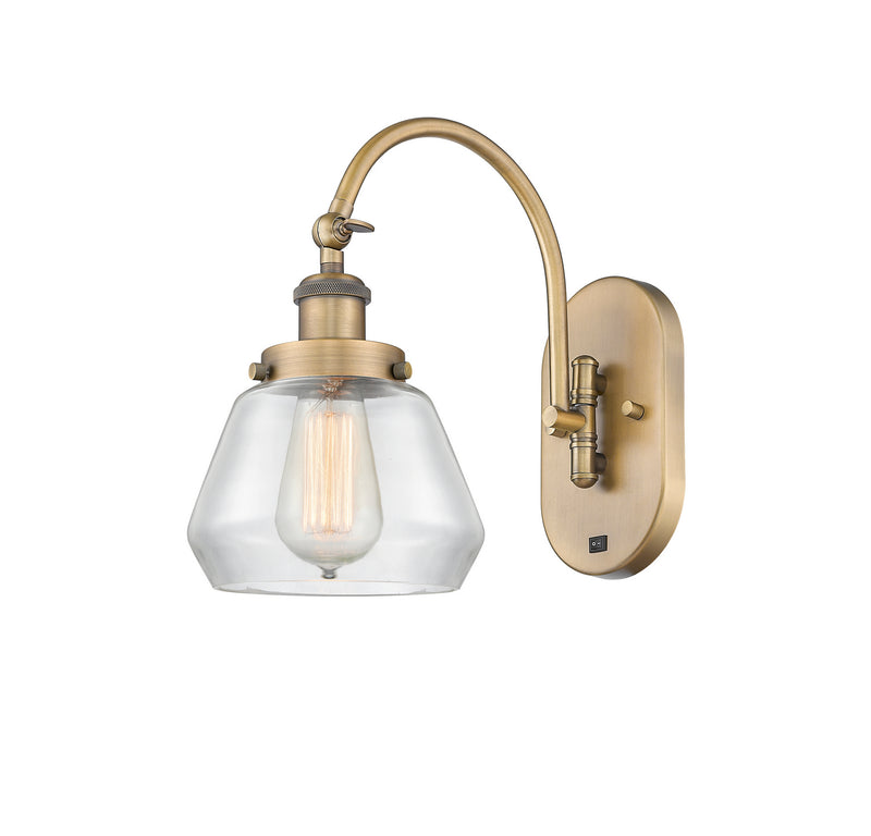 Innovations 918-1W-BB-G172 One Light Wall Sconce, Brushed Brass