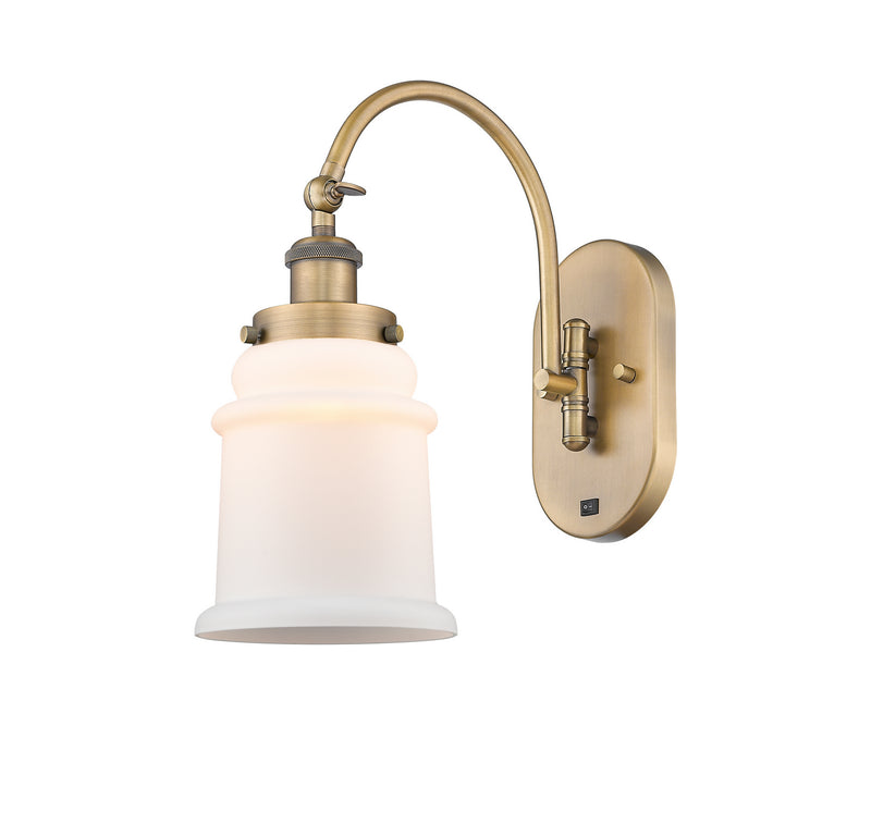 Innovations 918-1W-BB-G181 One Light Wall Sconce, Brushed Brass