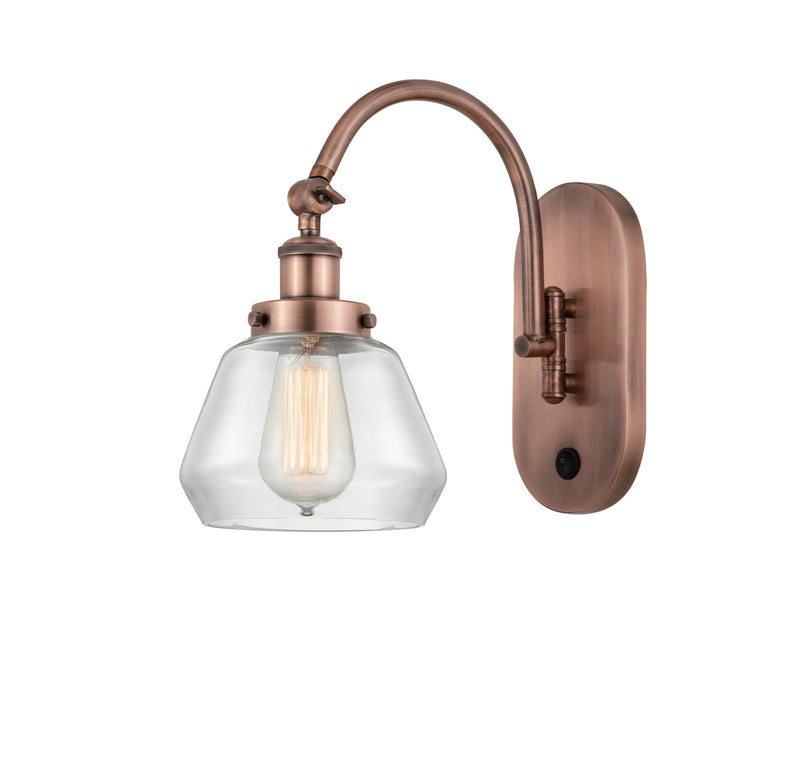 Innovations 918-1W-AC-G172-LED LED Wall Sconce, Antique Copper