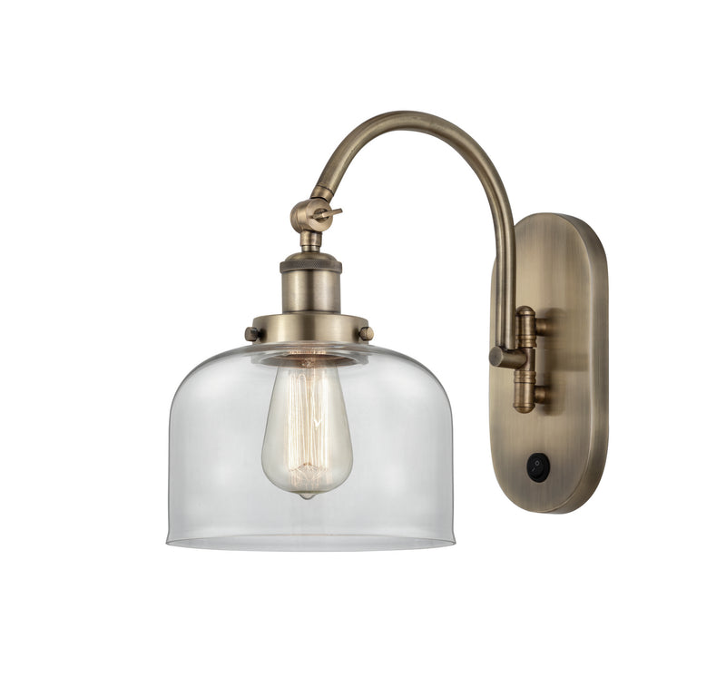 Innovations 918-1W-AB-G72 One Light Wall Sconce, Antique Brass
