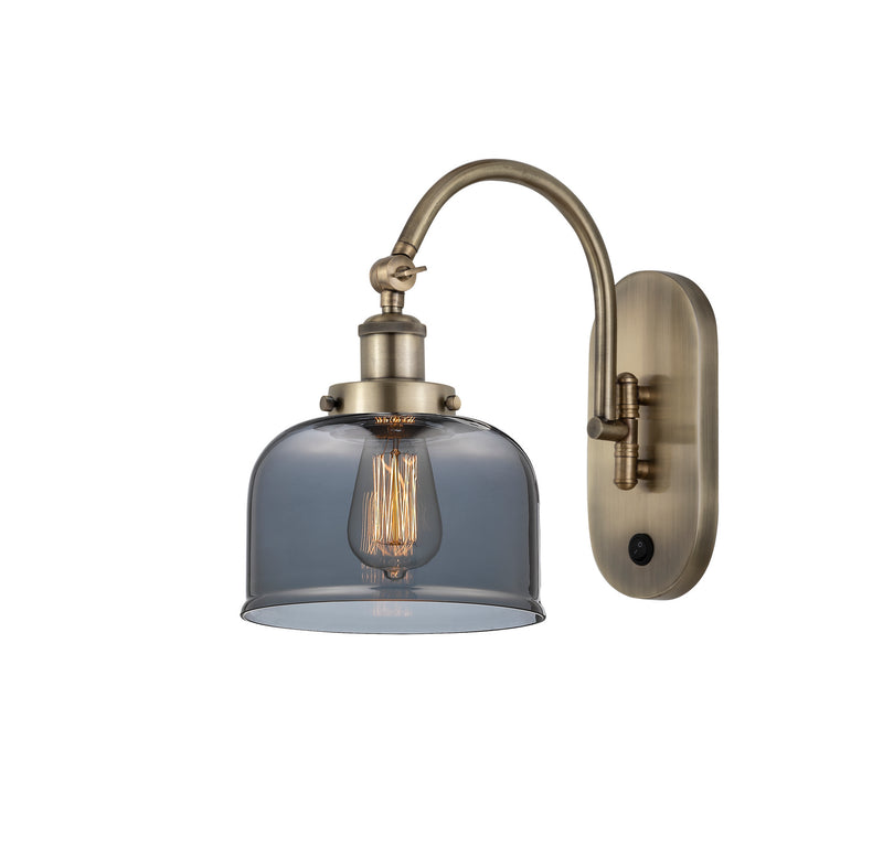 Innovations 918-1W-AB-G73 One Light Wall Sconce, Antique Brass