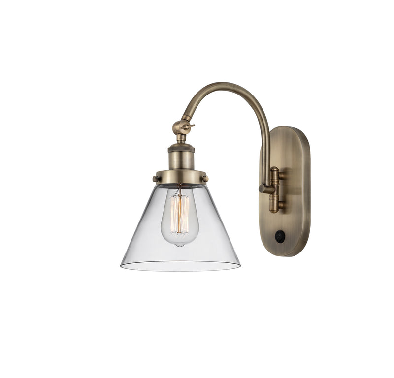 Innovations 918-1W-AB-G42-LED LED Wall Sconce, Antique Brass
