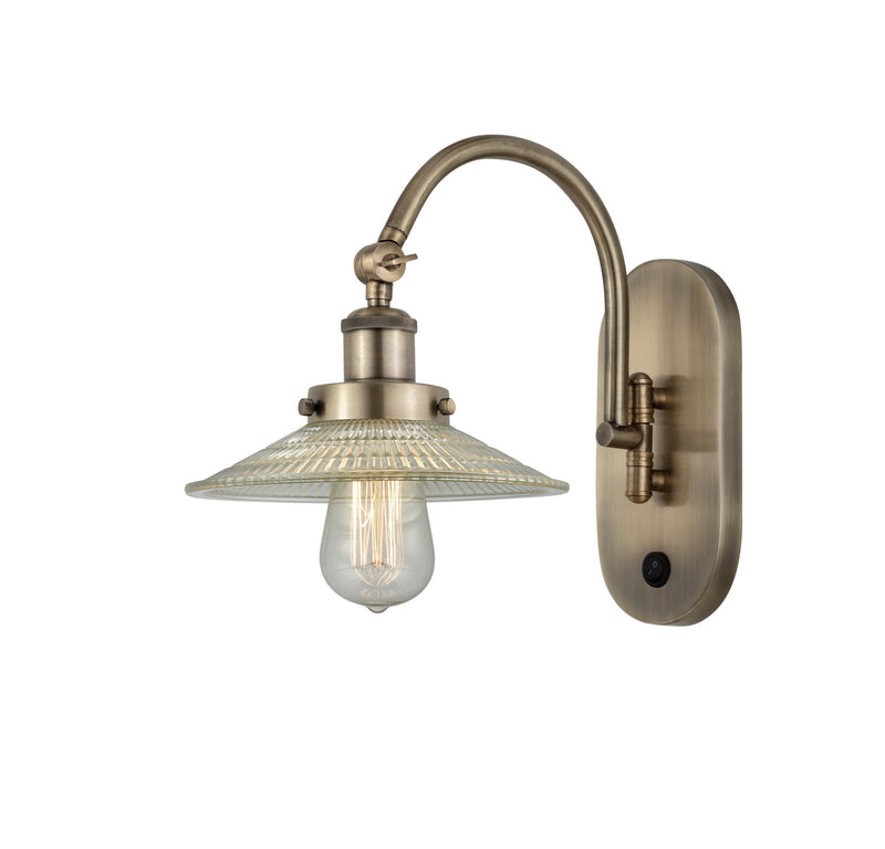 Innovations 918-1W-AB-G2 One Light Wall Sconce, Antique Brass