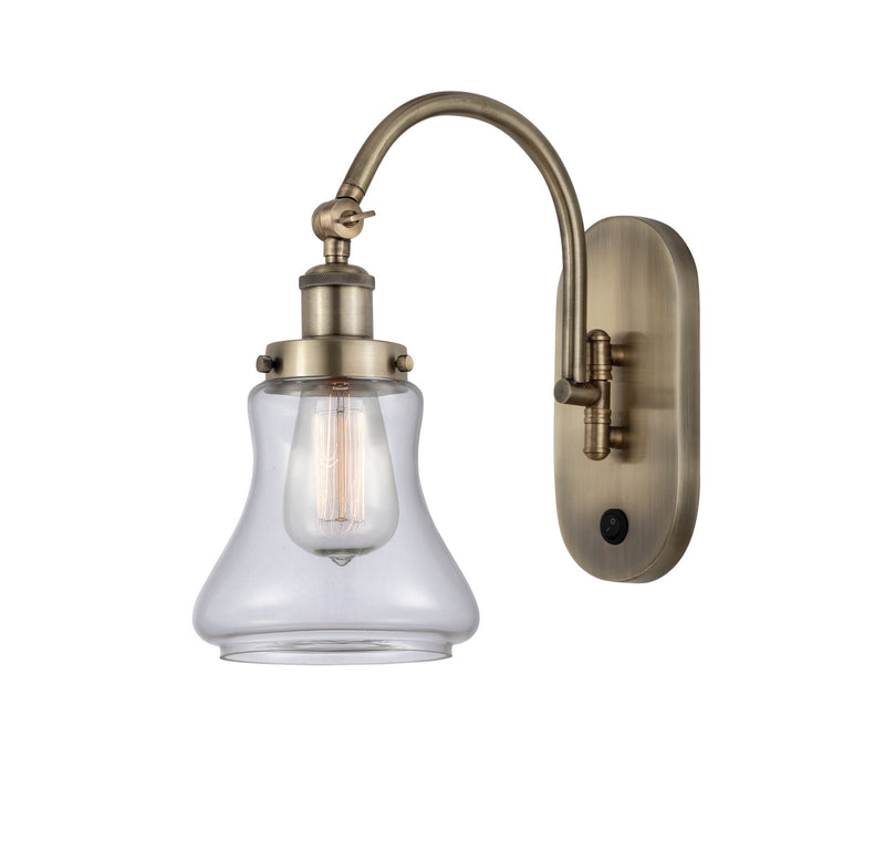 Innovations 918-1W-AB-G192 One Light Wall Sconce, Antique Brass