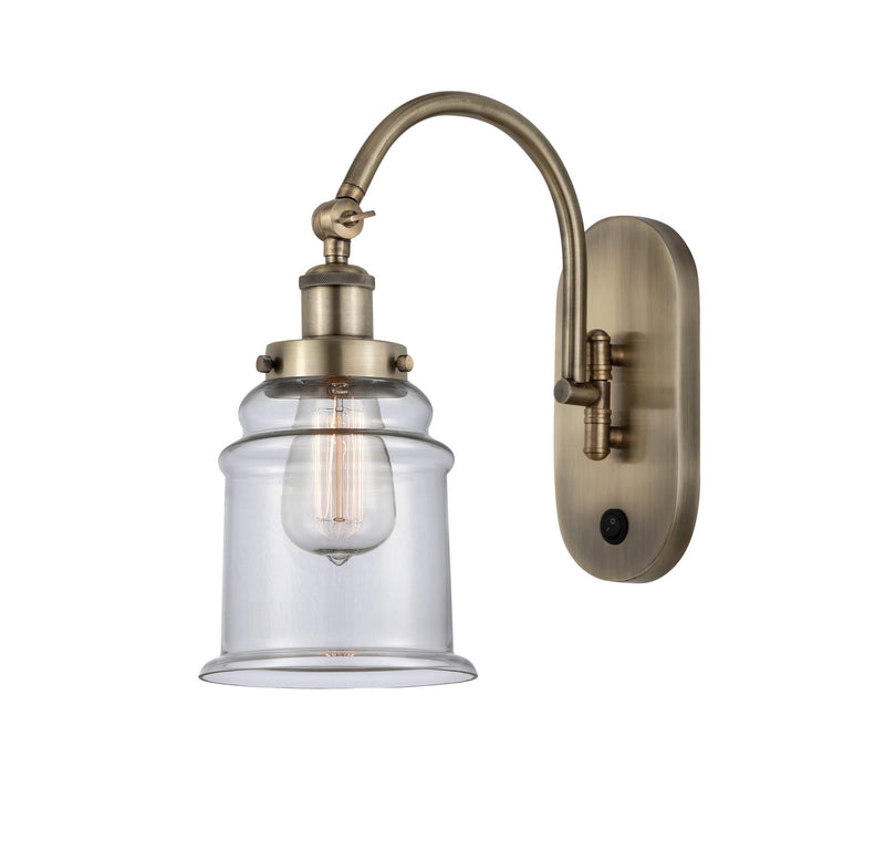 Innovations 918-1W-AB-G182-LED LED Wall Sconce, Antique Brass