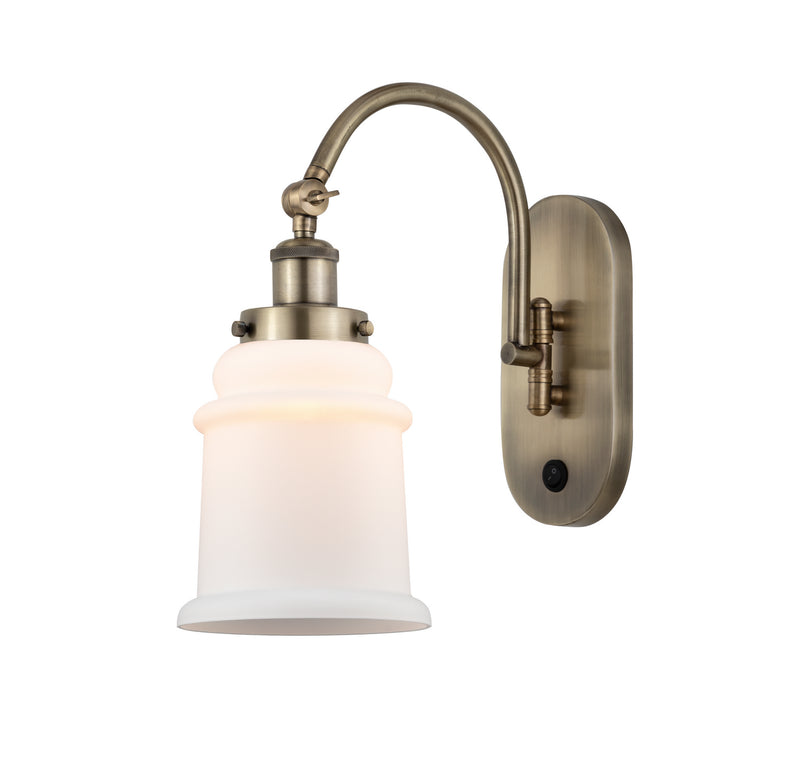 Innovations 918-1W-AB-G181 One Light Wall Sconce, Antique Brass