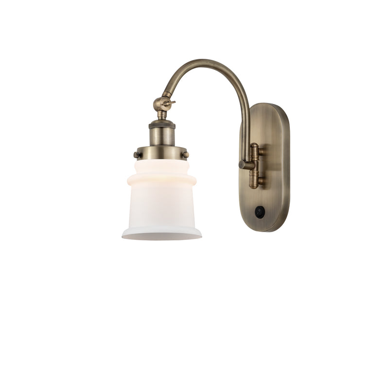 Innovations 918-1W-AB-G181S One Light Wall Sconce, Antique Brass