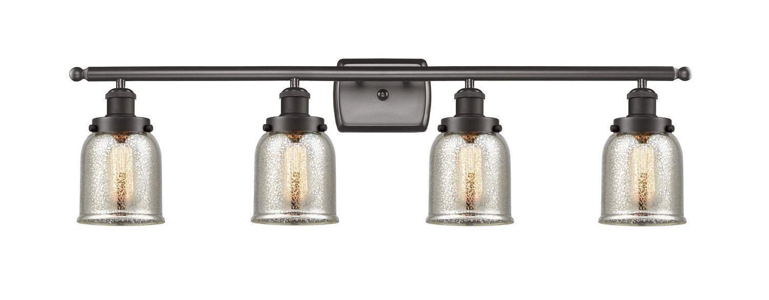 Innovations 916-4W-OB-G58 Four Light Bath Vanity, Oil Rubbed Bronze