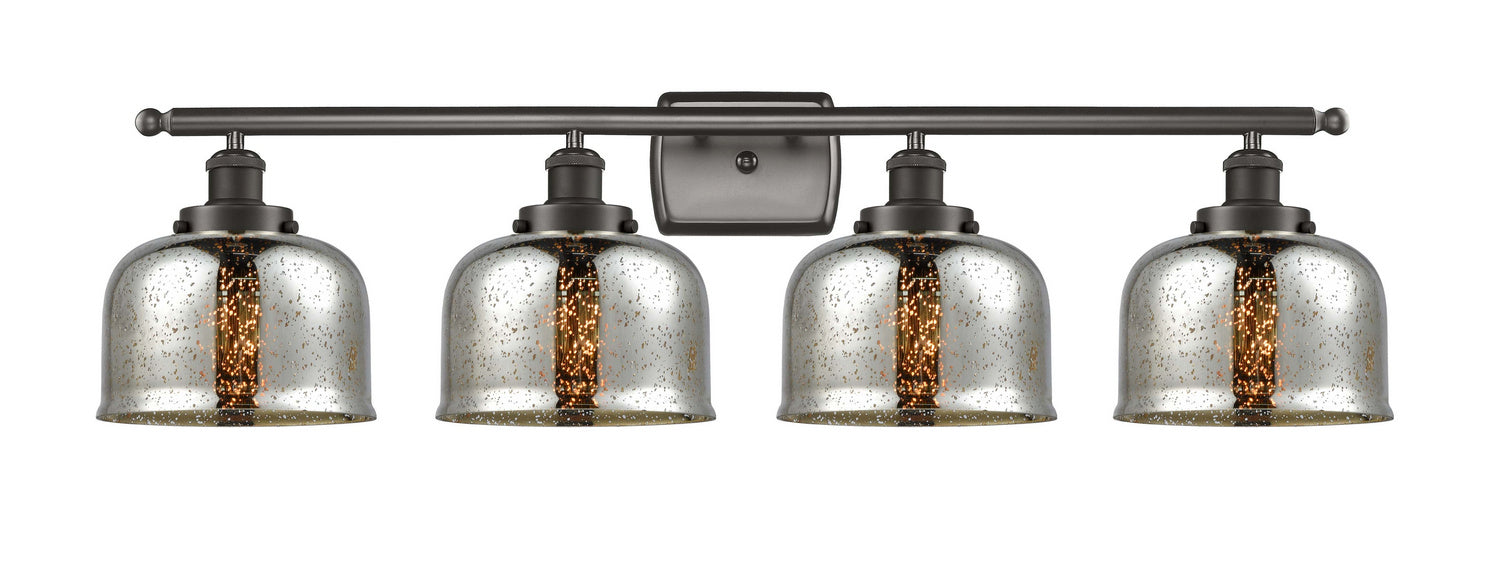 Innovations 916-4W-OB-G78 Four Light Bath Vanity, Oil Rubbed Bronze