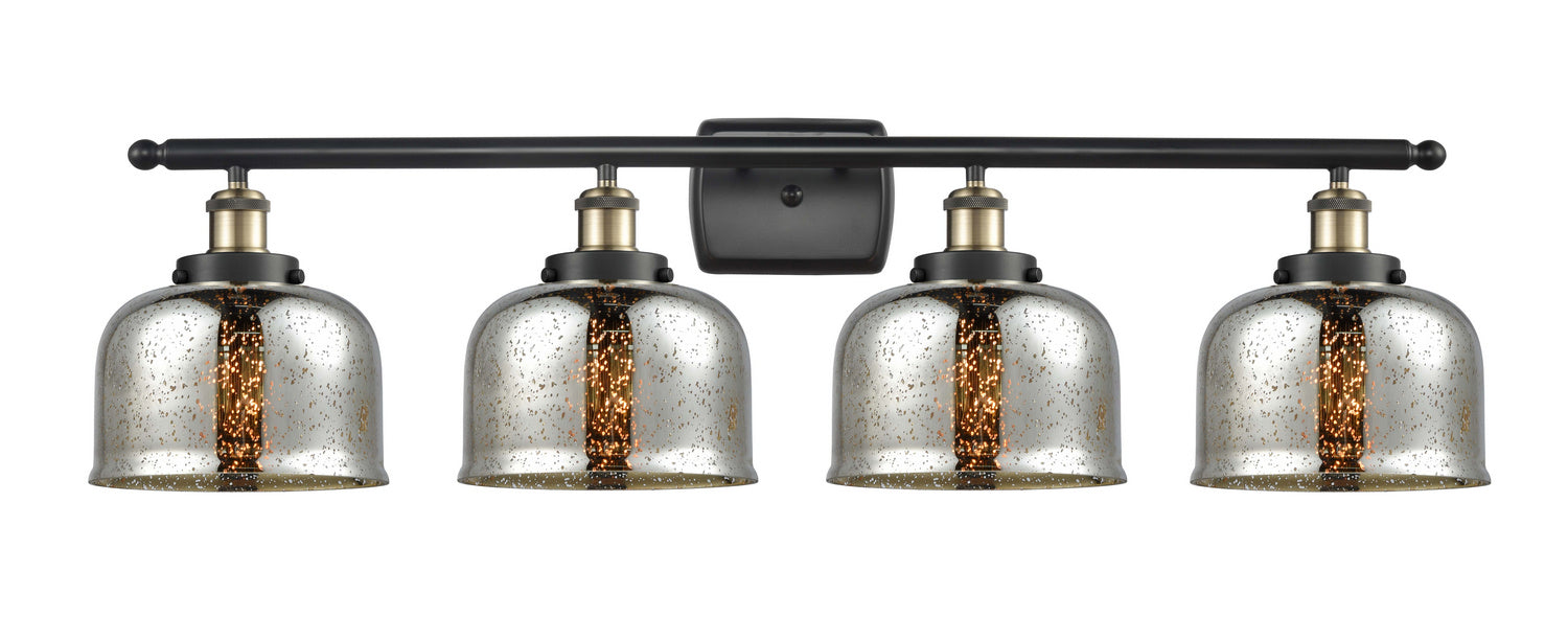 Innovations 916-4W-BAB-G78 Four Light Bath Vanity, Black Antique Brass