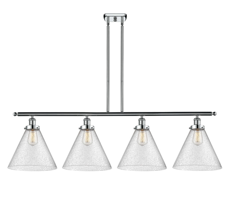 Innovations 916-4I-PC-G44-L-LED LED Island Pendant, Polished Chrome