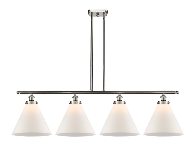 Innovations 916-4I-SN-G41-L-LED LED Island Pendant, Brushed Satin Nickel