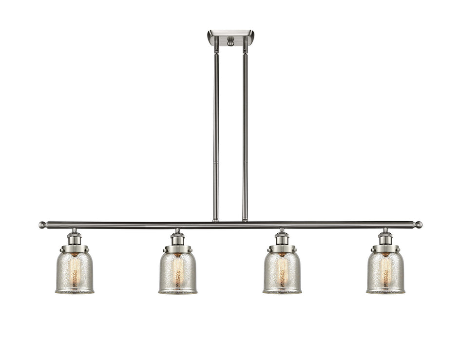 Innovations 916-4I-SN-G58 Four Light Island Pendant, Brushed Satin Nickel