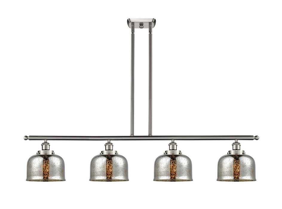 Innovations 916-4I-SN-G78 Four Light Island Pendant, Brushed Satin Nickel