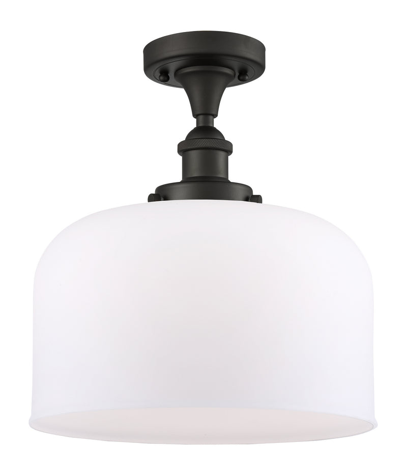 Innovations 916-1C-OB-G71-L-LED LED Semi-Flush Mount, Oil Rubbed Bronze