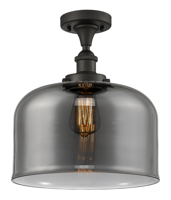 Innovations 916-1C-OB-G73-L-LED LED Semi-Flush Mount, Oil Rubbed Bronze