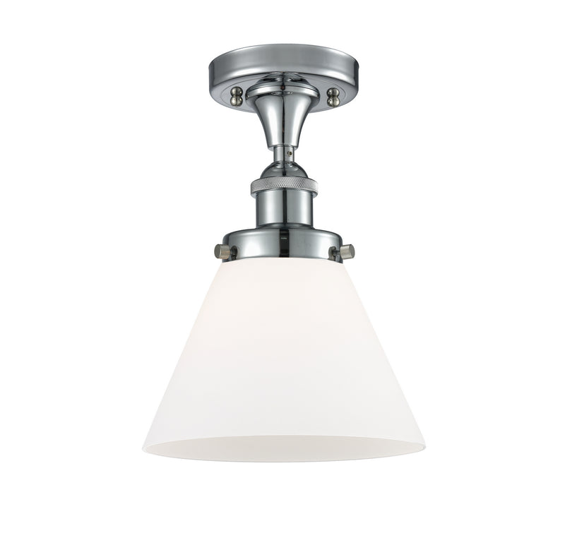 Innovations 916-1C-PC-G41-LED LED Semi-Flush Mount, Polished Chrome