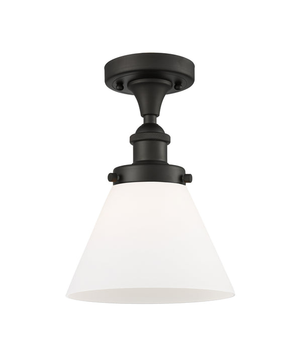 Innovations 916-1C-OB-G41 One Light Semi-Flush Mount, Oil Rubbed Bronze