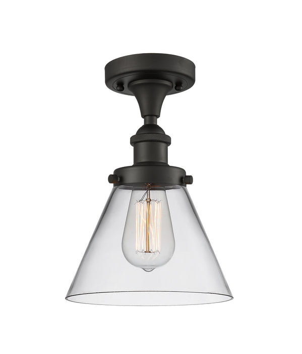 Innovations 916-1C-OB-G42 One Light Semi-Flush Mount, Oil Rubbed Bronze