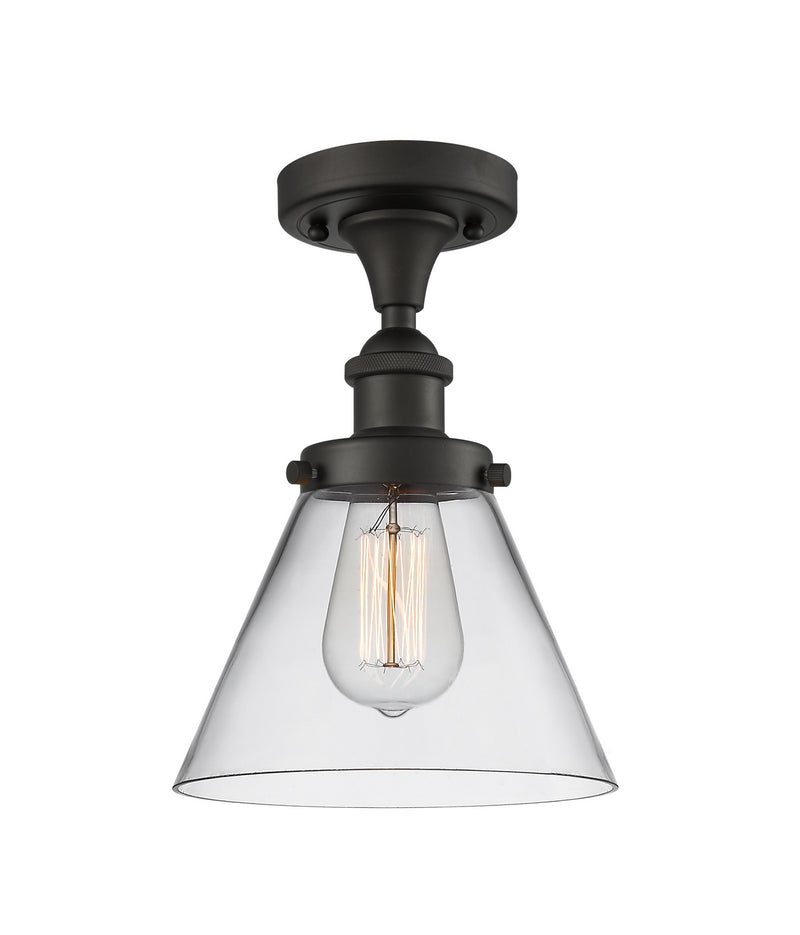 Innovations 916-1C-OB-G42-LED LED Semi-Flush Mount, Oil Rubbed Bronze