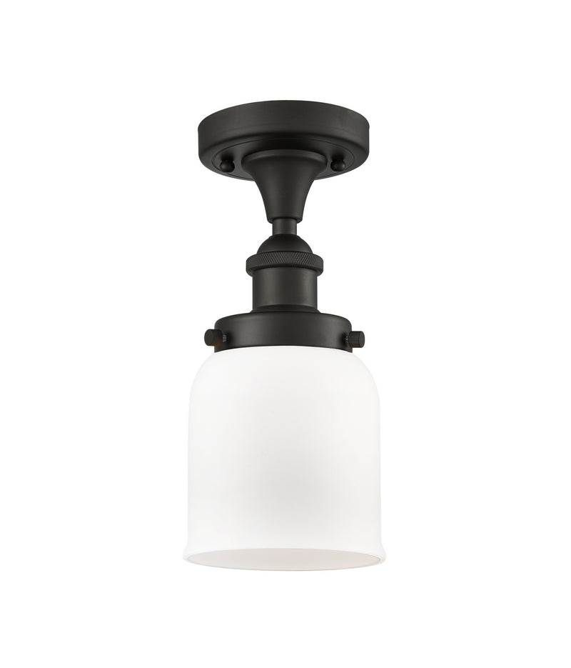 Innovations 916-1C-OB-G51 One Light Semi-Flush Mount, Oil Rubbed Bronze