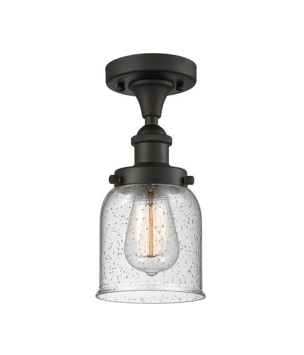 Innovations 916-1C-OB-G54 One Light Semi-Flush Mount, Oil Rubbed Bronze