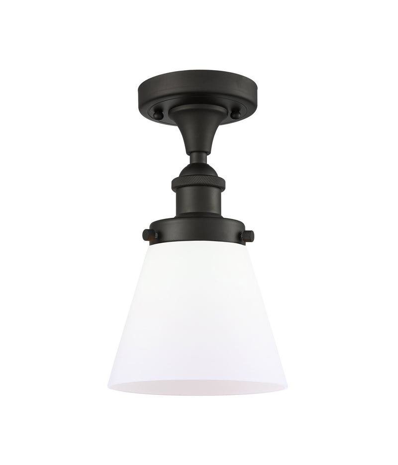 Innovations 916-1C-OB-G61-LED LED Semi-Flush Mount, Oil Rubbed Bronze