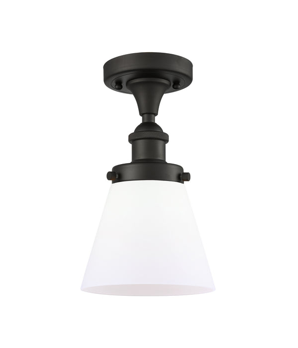 Innovations 916-1C-OB-G61-LED LED Semi-Flush Mount, Oil Rubbed Bronze