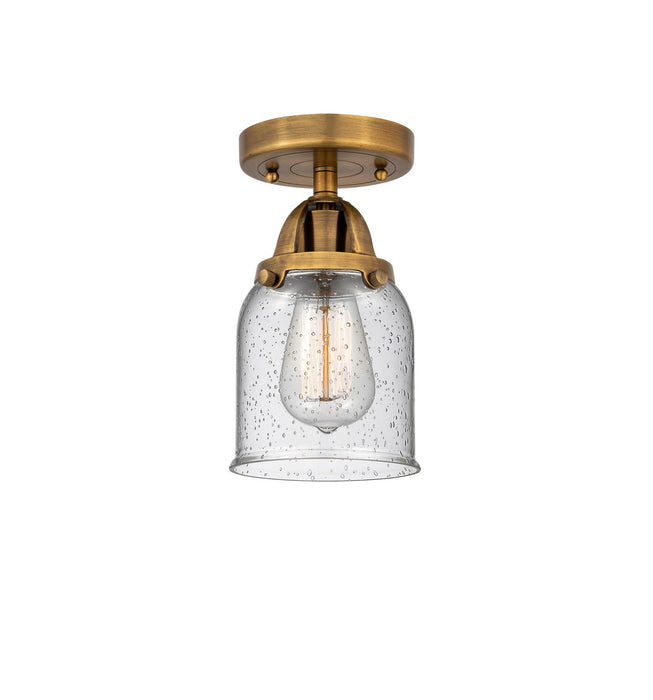 Innovations 288-1C-BB-G54-LED LED Semi-Flush Mount, Brushed Brass
