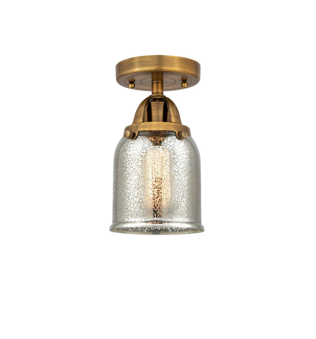 Innovations 288-1C-BB-G58-LED LED Semi-Flush Mount, Brushed Brass