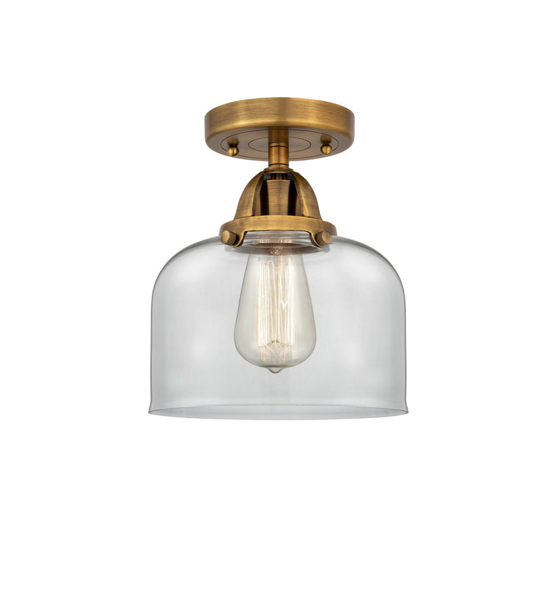 Innovations 288-1C-BB-G72-LED LED Semi-Flush Mount, Brushed Brass