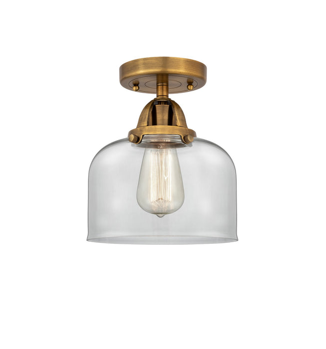 Innovations 288-1C-BB-G72-LED LED Semi-Flush Mount, Brushed Brass