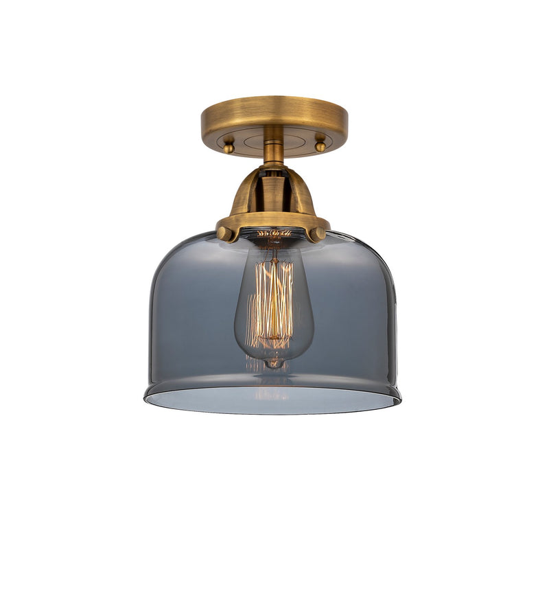 Innovations 288-1C-BB-G73-LED LED Semi-Flush Mount, Brushed Brass