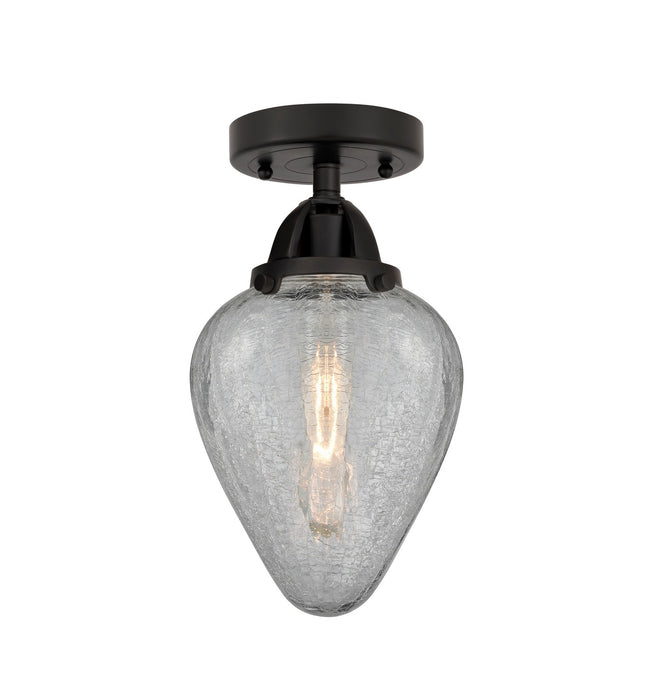 Innovations 288-1C-BK-G165-LED LED Semi-Flush Mount, Matte Black