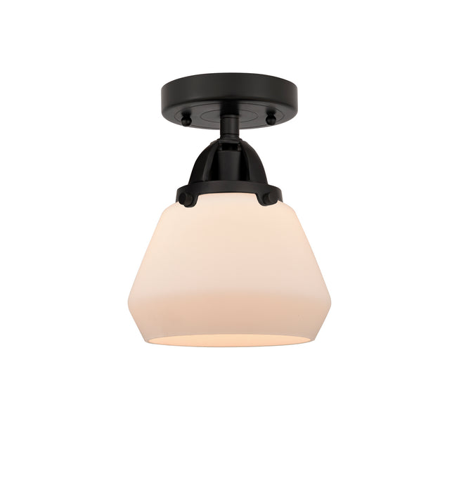 Innovations 288-1C-BK-G171 One Light Semi-Flush Mount, Matte Black