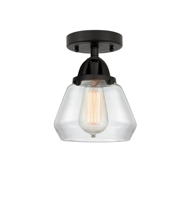 Innovations 288-1C-BK-G172 One Light Semi-Flush Mount, Matte Black