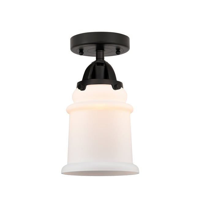 Innovations 288-1C-BK-G181 One Light Semi-Flush Mount, Matte Black
