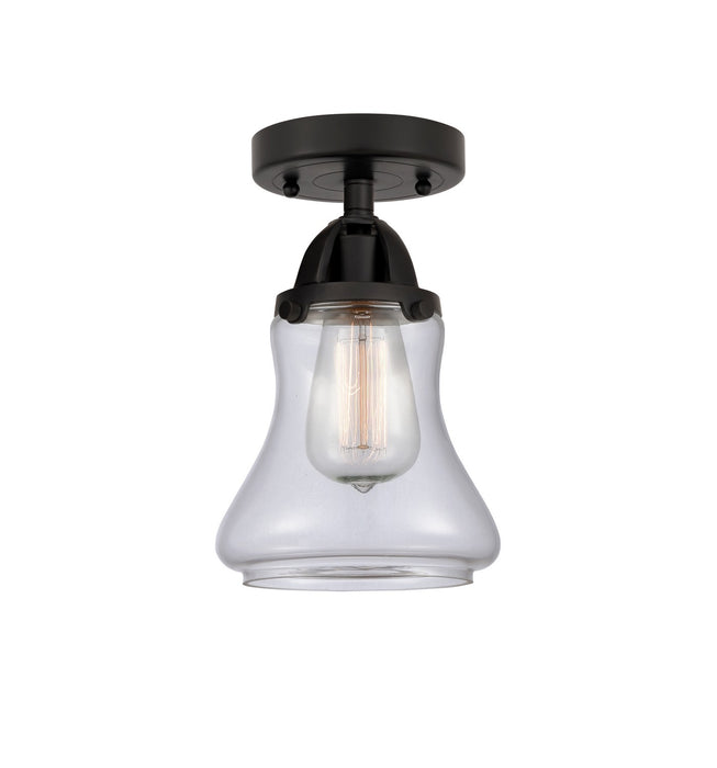 Innovations 288-1C-BK-G192-LED LED Semi-Flush Mount, Matte Black