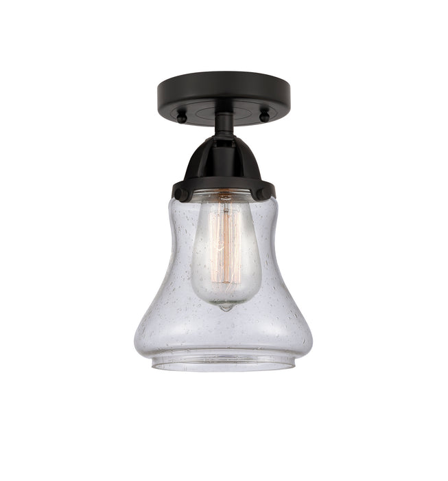 Innovations 288-1C-BK-G194 One Light Semi-Flush Mount, Matte Black