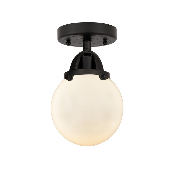 Innovations 288-1C-BK-G201-6-LED LED Semi-Flush Mount, Matte Black