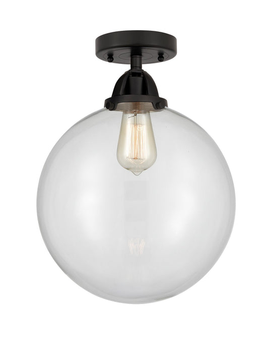 Innovations 288-1C-BK-G202-12-LED LED Semi-Flush Mount, Matte Black