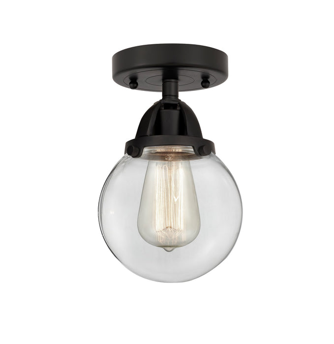 Innovations 288-1C-BK-G202-6-LED LED Semi-Flush Mount, Matte Black