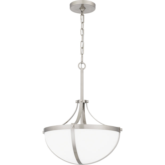 Quoizel ATB2814BN Two Light Pendant, Brushed Nickel