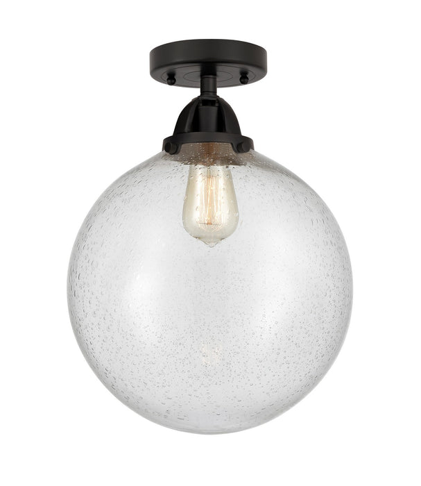 Innovations 288-1C-BK-G204-12-LED LED Semi-Flush Mount, Matte Black