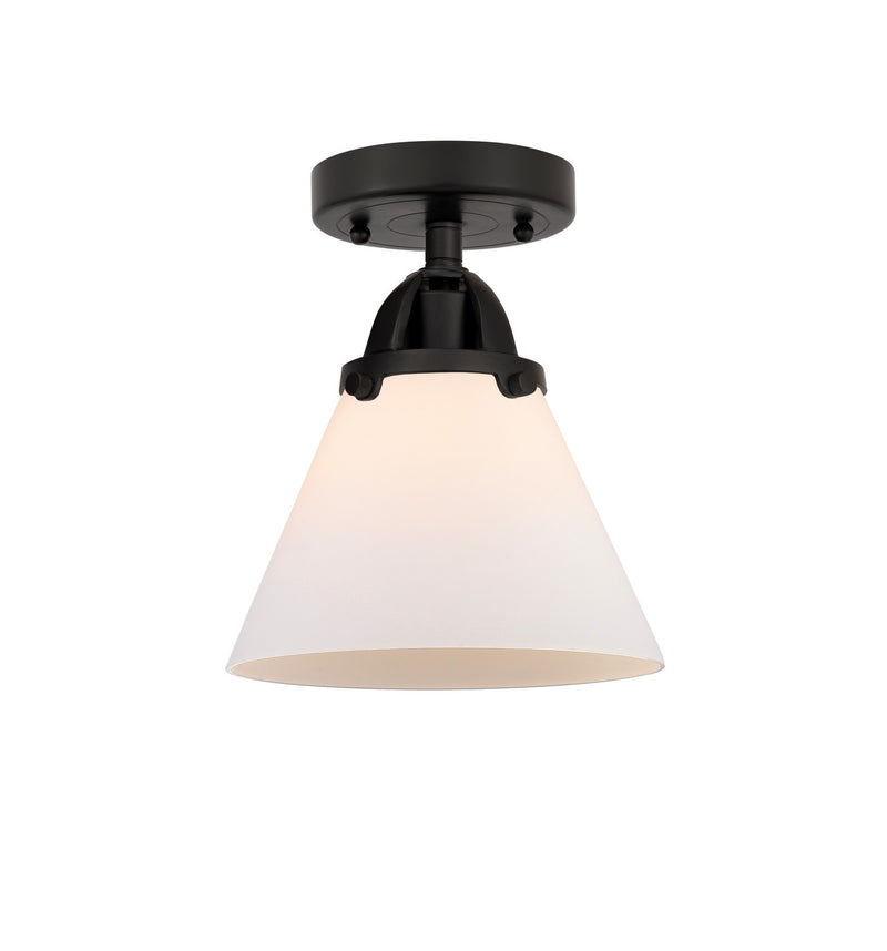 Innovations 288-1C-BK-G41-LED LED Semi-Flush Mount, Matte Black