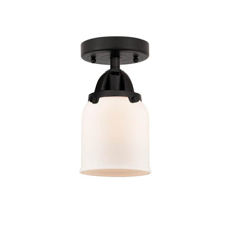 Innovations 288-1C-BK-G51-LED LED Semi-Flush Mount, Matte Black