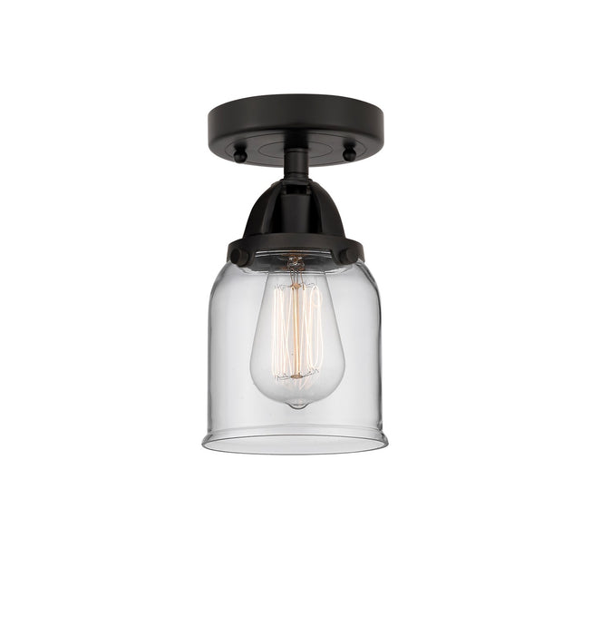 Innovations 288-1C-BK-G52-LED LED Semi-Flush Mount, Matte Black